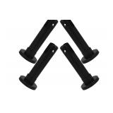 NEW 4pcs Stainless Steel Bathroom Stall Leg