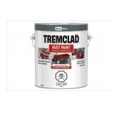 NEW $88 Grey Tremclad Rust Paint & Primer, 3.78-L