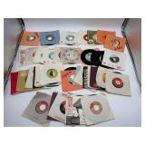 Vintage 45 RPM Vinyl Records Mixed Lot