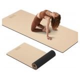 New $45 Extra Thick 12mm TPE Yoga Mat with Strap