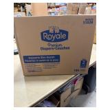 NEW $40 Size 2 Royale Premium Diapers 186 Count