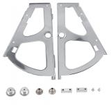 NEW 2PK Stainless Steel Drawer/Cabinet Hinge Sets