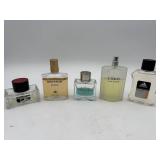 5pc Menï¿½s Cologne & After Shave Mixed Lot