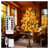NEW $60 (120 cms) Artificial Maple Tree w/ Lights