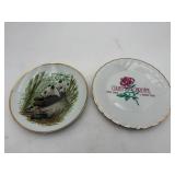 Cullen Gardens Panda Collector Plates Set of 2