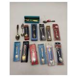 Vintage Collector Souvenir Spoons Mixed Lot