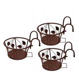 $46 3-pack  Flower Pot Hanging Basket