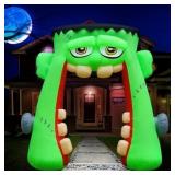 $300 10ft Halloween Monster Mouth Inflatable