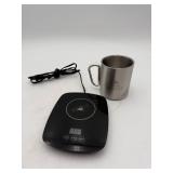 Electric Mug Warmer & Stainless Steel Mug