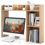 NEW $85 Tangkula Desktop Bookshelf