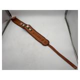 Handmade Tooled Leather Western Belt