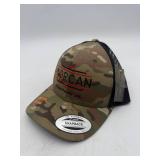 NORCAN Yupoong Camo Snapback Trucker Hat