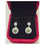 $1,375 App (2.00ct) Moissanite Earrings