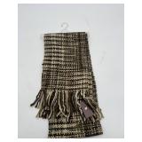 Cotton Ginny Woven Scarf Hot Chocolate