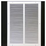 $60 (12x20') Return Air Grille, White