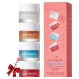 NEW 4PK Overnight Lip Scrub & Lip Mask Set Natural