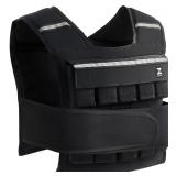NEW $73 ZELUS Weighted Vest 45lbs