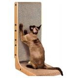 NEW L Shaped Cat Scratching Pad w/Ball & Nip