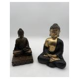 PartyLite Buddha Statue Set of 2