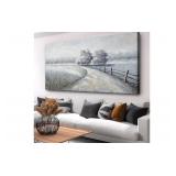 NEW $60 Orvannaatr Large Gray Modern Abstract