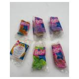 Vintage McDonaldï¿½s Barbie Toys ï¿½ 6 Pcs