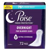 NEW $60 Poise Overnight