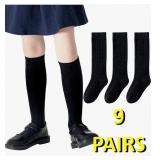 SEALED $51 9PK (3-5Y) Girl's Knee High Socks