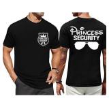 NEW $30 (S) Men's 'Security' Princess Team Shirt