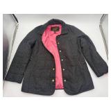 $400 Coach Quilted Jacket Black Pink Size M
