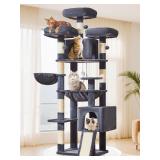 NEW $150 (76'H, Gray) Extra Tall Cat Tower