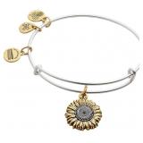 NEW Women's Sunflower Charm Bangle