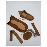 DIY Leather Moccasin Shoe Making Kit