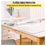 NEW Clear PVC Plastic Sheet Roll TABLE PROTECTOR