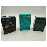 3pc Magic Astrology & Spell Card Deck Lot