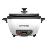 NEW $45 BLACK+DECKER 6-Cup Rice Cooker