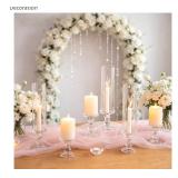 NEW $100 6 pcs NUPTIO Hurricane Candle Holder