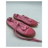 Pink mySTYLE Canvas Sneakers Size 7