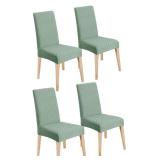 NEW $72 4PK Universal Stretch Chair Covers