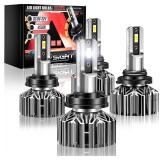 NEW $40 4PK High Beam LED Headlight Conversion Kit