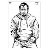 NEW $95 (50 Sheets) Bad Guy Paper Target