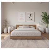$690 (K) Platform Bed with Headboard