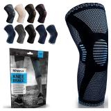 NEW (L) POWERLIX Knee Compression Sleeve