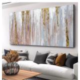 NEW $60 (100x50cm) Abstract Canvas Wall Art