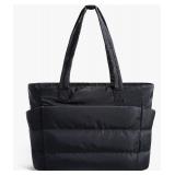 NEW $40 Dedenne Puffy Tote Shoulder Bag