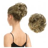 NEW $34 BARSDAR 100% Human Hair Bun Extension