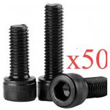 NEW 50PK Alloy Steel Socket Head Caps (50, M5X14)