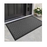 NEW $60 (2'x4') Door Mat Grey