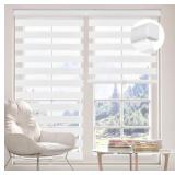 $87 (54'x90') Cordless Zebra Blinds with Valance