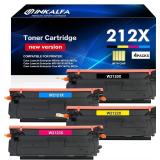 Used $600 Toner 4 Pack Replacement for HP 212X
