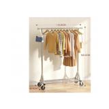 NEW $54 Sakura Garment Clothing Rack Silver